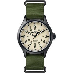 Men's Green/Natural/Black Expedition Scout 40mm Watch